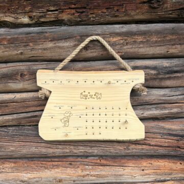 Puidust kalender kingiidee Loko