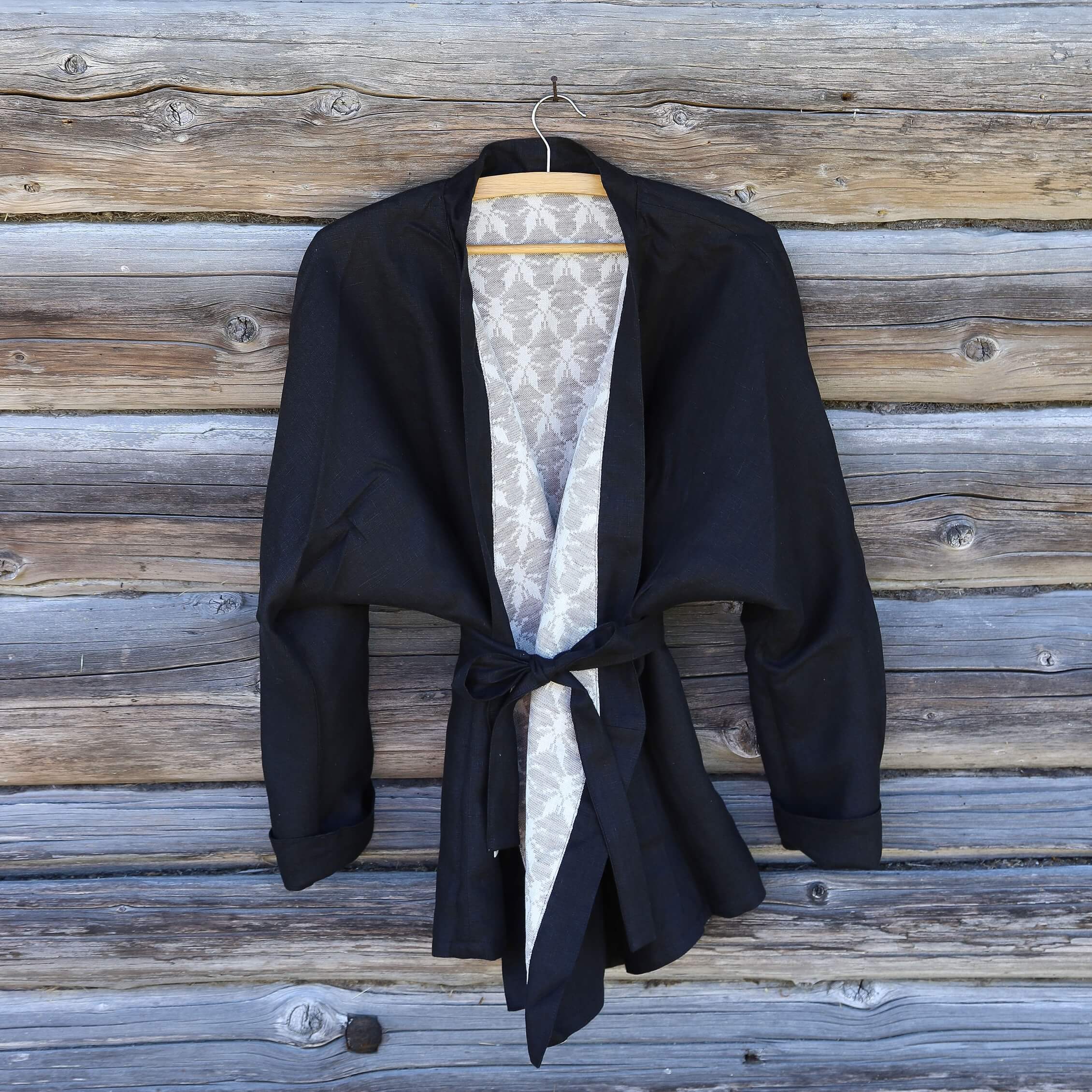 Kimono Eesti disain ja käsitöö linane Loko